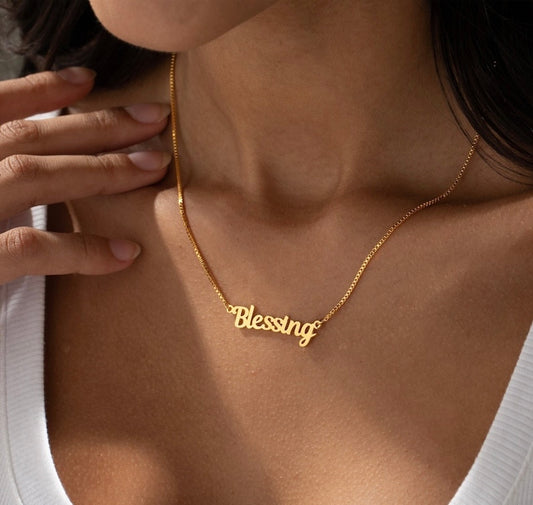 Personalised Classic Name Necklace