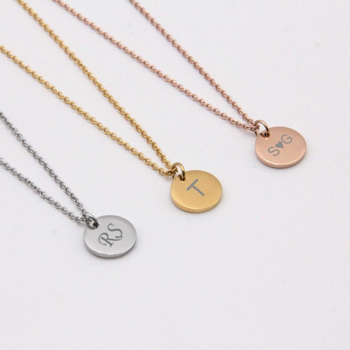 Personalised Coin pendant