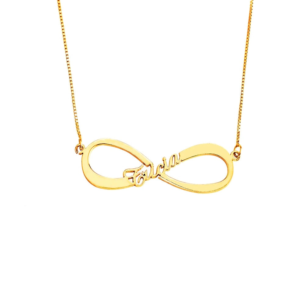 Personalised Infinity Name Necklace