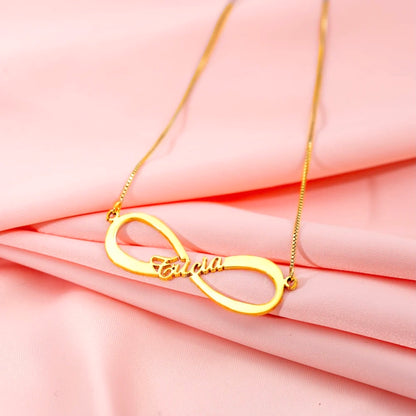 Personalised Infinity Name Necklace