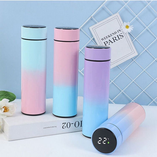 Multicoloured Personalised Temperature Bottle