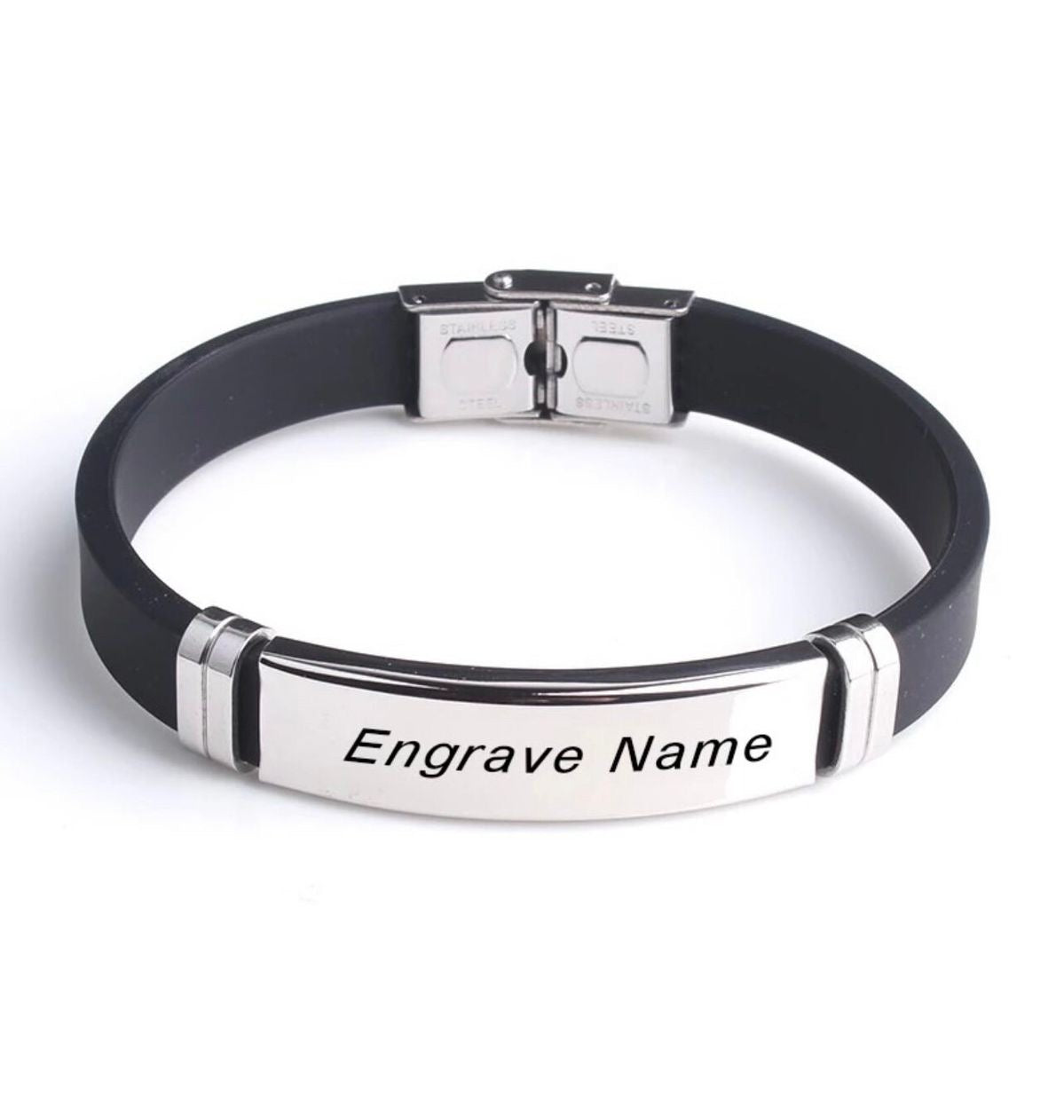 Men Personalised Wrist Leather Band