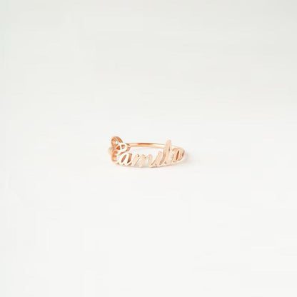 Personalised Name Ring